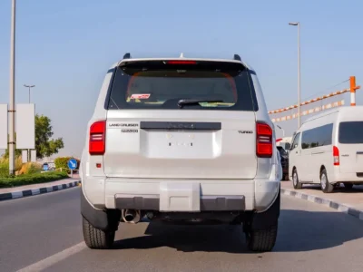 2026 Toyota Prado VXL 2.4 Litres AT 4-Cylinder Turbo Petrol Engine White Beige SUV