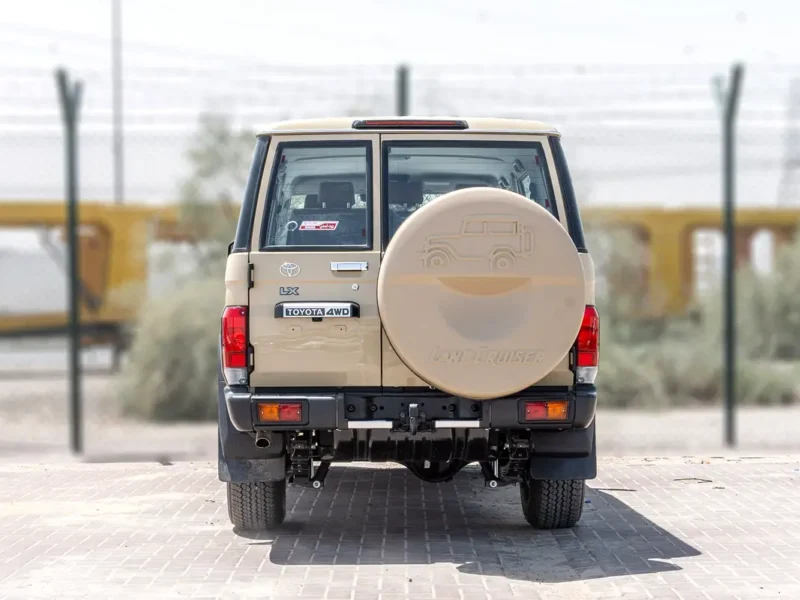 2026 Toyota Land Cruiser LC76 2.8 Litres 4-Cylinder Turbo Diesel Engine Beige Brown SUV