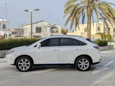 2011 Lexus RX-Series RX 350 Premier V6 Petrol Engine White Beige SUV American Specs