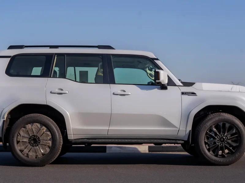 2026 Toyota Prado VXL 2.4 Litres AT 4-Cylinder Turbo Petrol Engine White Beige SUV