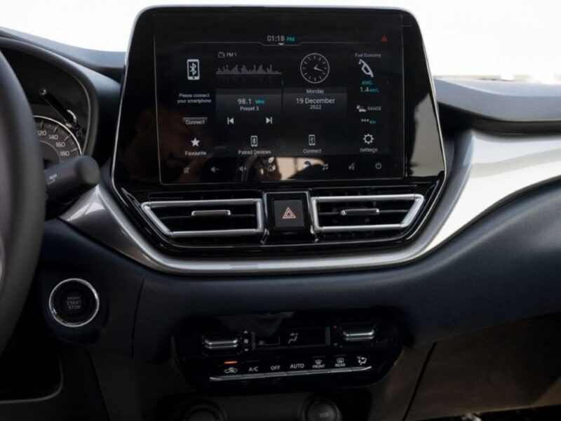 2023 Toyota Starlet 1.5 Litre 4 Cylinders Petrol Engine Silver Black Hatchback Automatic