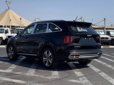 2023 Kia Sorento 3.5 Litres 6 Cylinders Petrol Engine Black SUV Automatic GCC