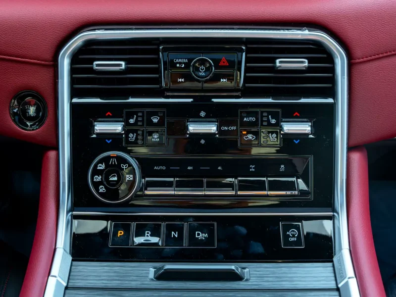 2026 Nissan Patrol SE Platinum 3.8 Litres V6 Petrol Engine Black Red SUV Automatic GCC