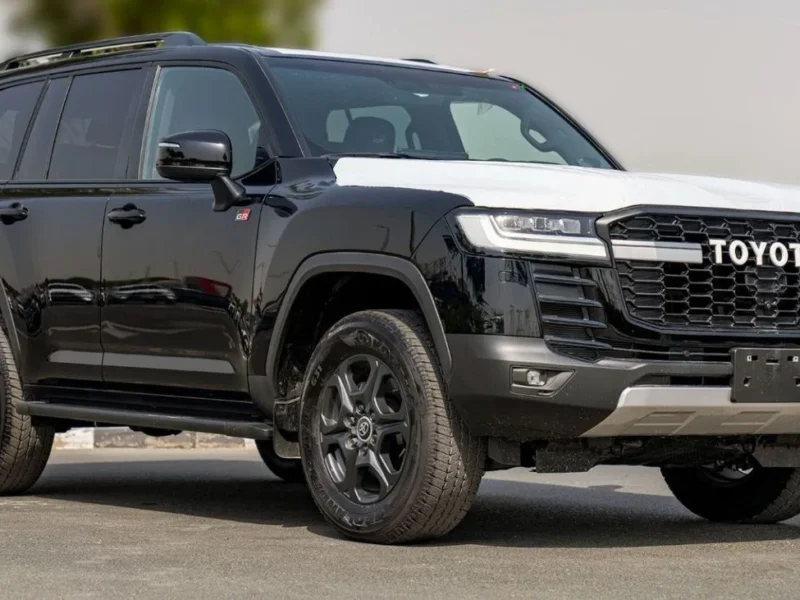 2023 Toyota Land Cruiser 300 Series GR SPORT 3.3L Twin-Turbo Diesel V6 Black SUV