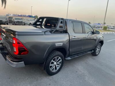 2019 Toyota Hilux SR5 Dual Cab 2.8L 1GD-FTV 4 Cylinder Diesel Turbo Grey Black Pickup