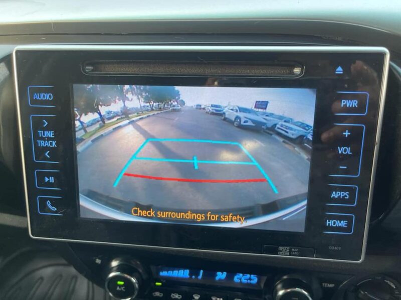 2019 Toyota Hilux SR5 Dual Cab 2.8L 1GD-FTV 4 Cylinder Diesel Turbo White Black Pickup