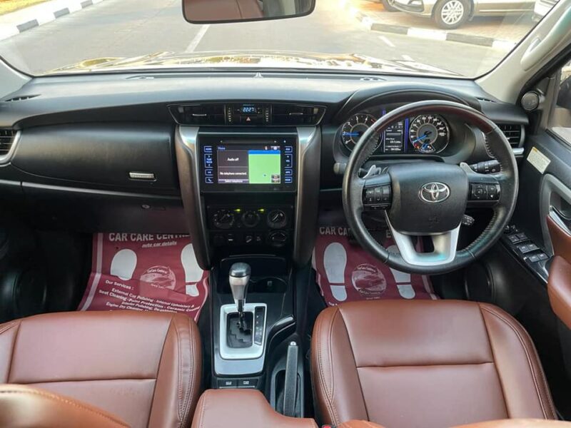 2018 Toyota Fortuner Crusade 2.8 Litres Turbodiesel 4-cylinder engine Black Tan SUV