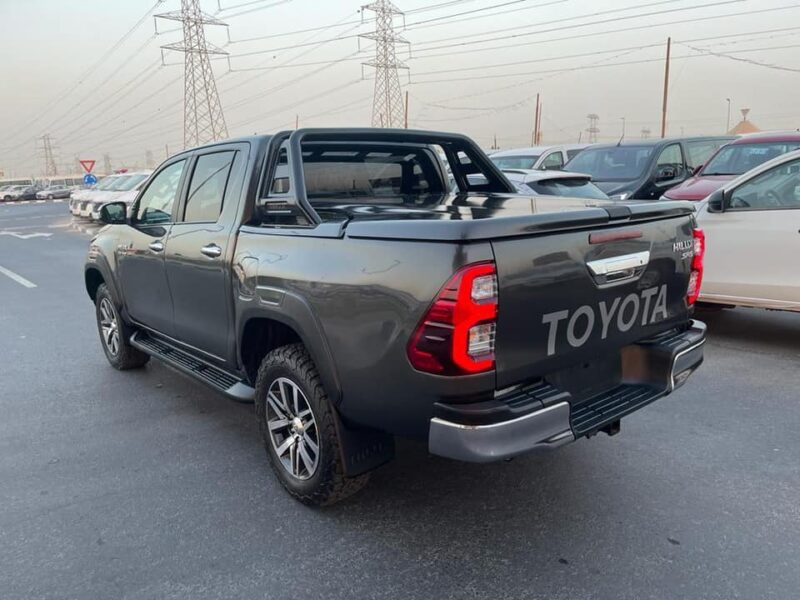 2019 Toyota Hilux SR5 Dual Cab 2.8L 1GD-FTV 4 Cylinder Diesel Turbo Grey Black Pickup