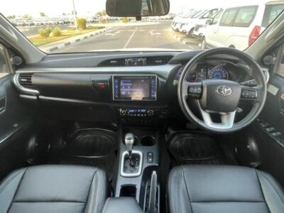 2019 Toyota Hilux SR5 Dual Cab 2.8L 1GD-FTV 4 Cylinder Diesel Turbo White Black Pickup