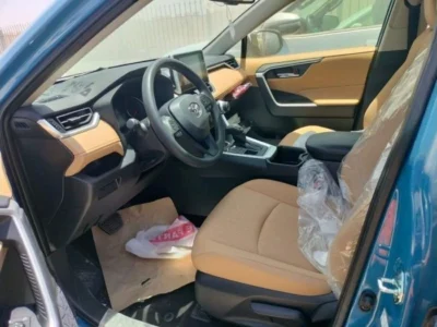 2023 Toyota RAV 4 2.0 Litres 4 Cylinders Petrol Engine Blue Tan SUV Automatic GCC