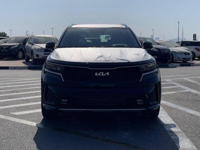 2023 Kia Sorento 3.5 Litres 6 Cylinders Petrol Engine Black SUV Automatic GCC