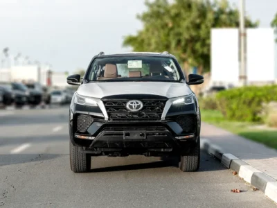 2026 Toyota Fortuner GX 2.4 Litres 4 Cylinder Diesel Engine Black Tan Automatic GCC