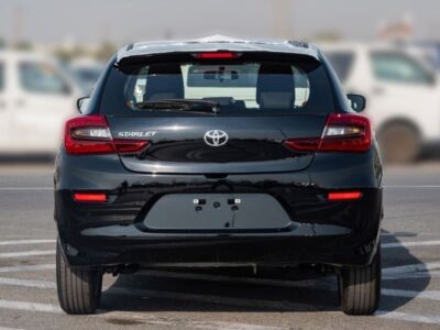 2025 Toyota Starlet 1.5 Litre 4 Cylinders Petrol Engine Black Hatchback Automatic