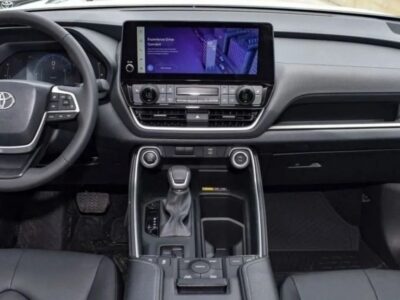 2024 Toyota Grand Highlander Limited 2.4L Turbocharged 4 Cylinder Engine White Black SUV