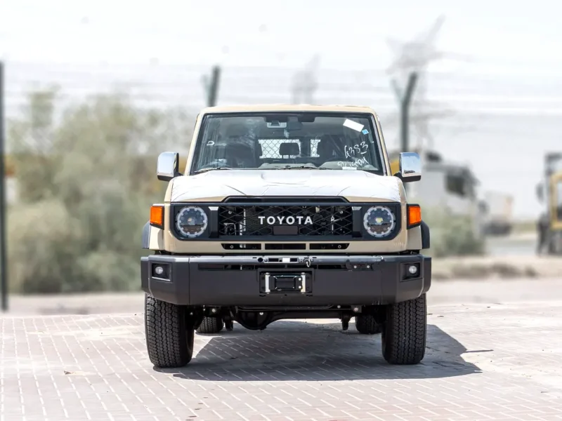 2026 Toyota Land Cruiser LC76 2.8 Litres 4-Cylinder Turbo Diesel Engine Beige Brown SUV