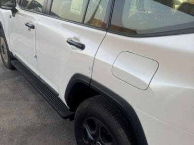 2024 Toyota Land Cruiser 300 Series GR SPORT 3.3L Twin-Turbo Diesel V6 White Red SUV