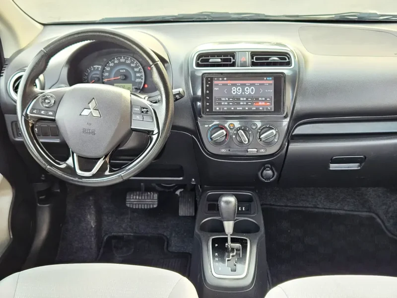 2023 Mitsubishi Attrage GLX 1.2-liter Inline-3-cylinder Petrol Engine Grey White Sedan GCC