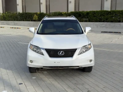 2011 Lexus RX-Series RX 350 Premier V6 Petrol Engine White Beige SUV American Specs