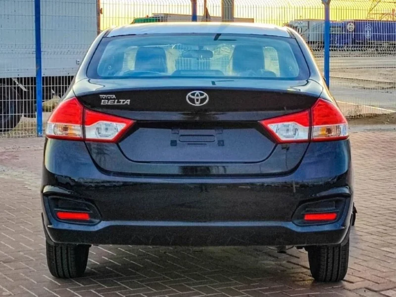 2024 Toyota Belta 1.5 Liters Inline-4 Cylinder Petrol Engine Black Compact Sedan