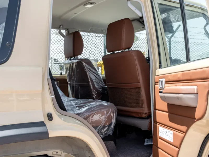2026 Toyota Land Cruiser LC76 2.8 Litres 4-Cylinder Turbo Diesel Engine Beige Brown SUV