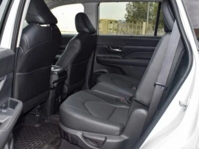 2024 Toyota Grand Highlander Limited 2.4L Turbocharged 4 Cylinder Engine White Black SUV