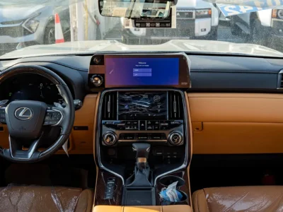 2026 Lexus LX600 Signature 3.5 Litres 6 Cylinders Petrol Engine Black Tan SUV GCC Specs