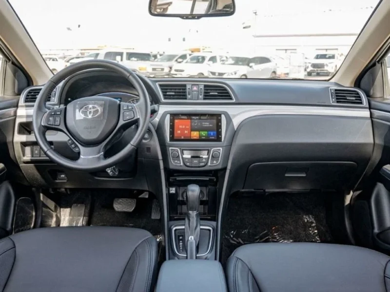 2023 Toyota Belta 1.5 Liters Inline-4 Cylinder Petrol Engine White Black Compact Sedan