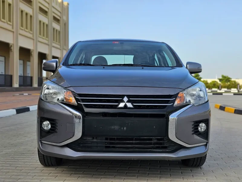 2023 Mitsubishi Attrage GLX 1.2-liter Inline-3-cylinder Petrol Engine Grey White Sedan GCC