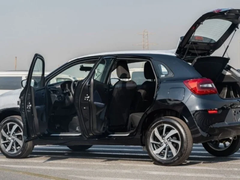 2025 Toyota Starlet 1.5 Litre 4 Cylinders Petrol Engine Black Hatchback Automatic