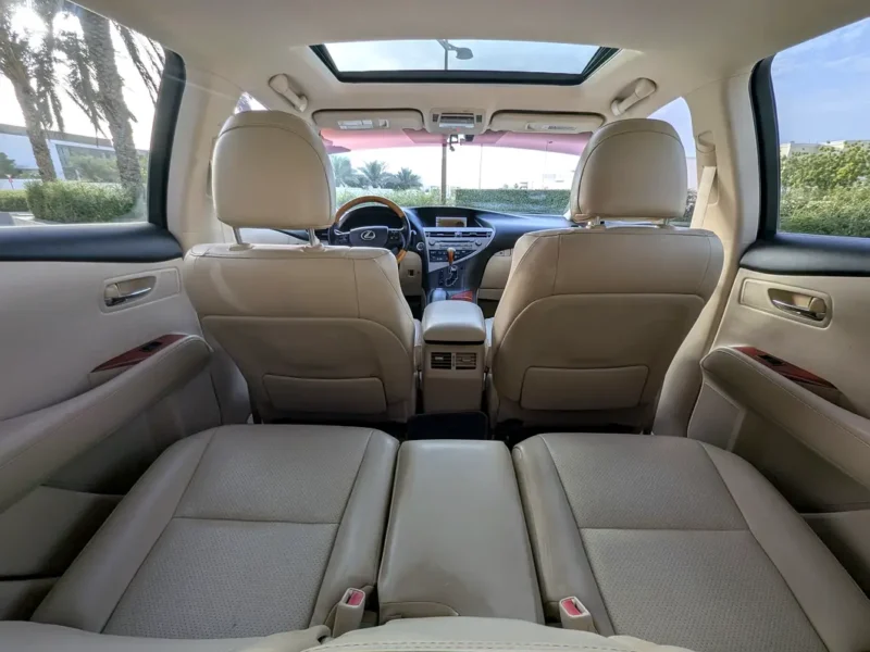 2011 Lexus RX-Series RX 350 Premier V6 Petrol Engine White Beige SUV American Specs