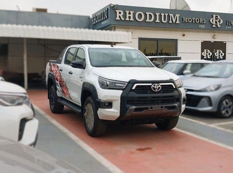 2025 Toyota Hilux Adventure 4.0-liter V6 Petrol Engine White Black Pickup Truck Automatic GCC