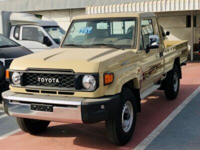 2025 Toyota Land Cruiser 79 4.0L V6 Petrol Engine Manual Single Cabin Beige Pickup Truck