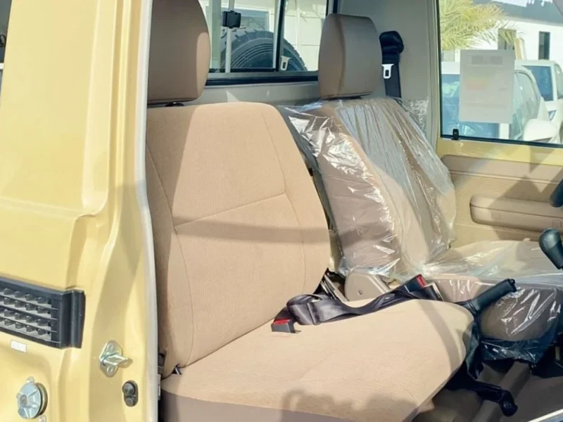 2025 Toyota Land Cruiser 79 4.0L V6 Petrol Engine Manual Single Cabin Beige Pickup Truck