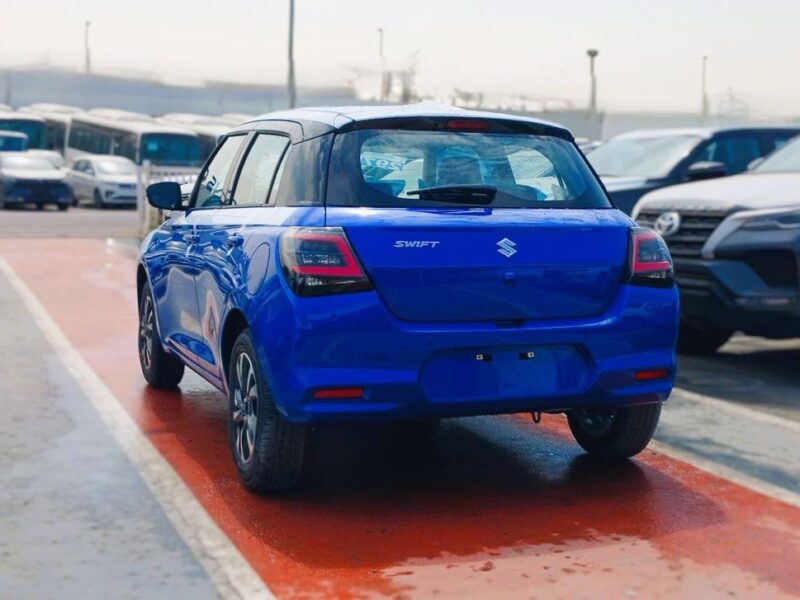2025 Suzuki Swift GLX 1.2 Litres 3 Cylinders Petrol Engine Blue Black Hatchback Automatic