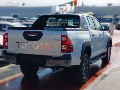 2025 Toyota Hilux Adventure 4.0-liter V6 Petrol Engine White Black Pickup Truck GCC Specs