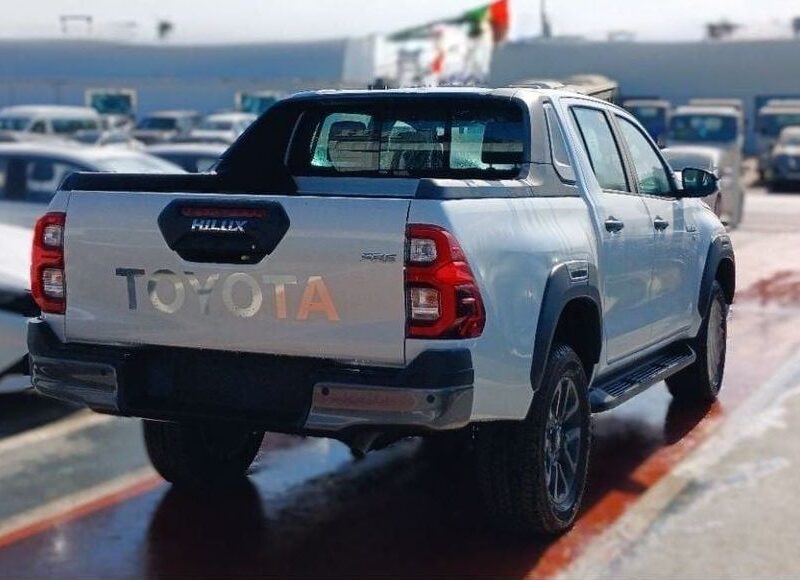 2025 Toyota Hilux Adventure 4.0-liter V6 Petrol Engine White Black Pickup Truck GCC Specs