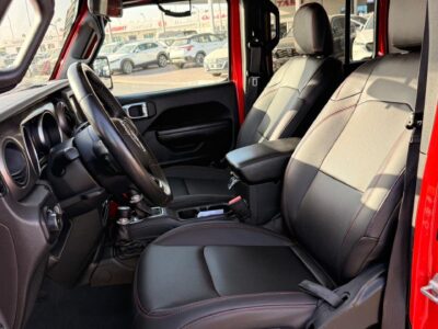 2022 Jeep Wrangler Sport 2.0 Litres V4 Petrol Engine Red Black SUV Full Option