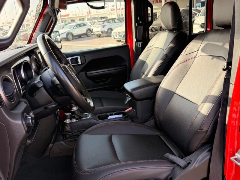 2022 Jeep Wrangler Sport 2.0 Litres V4 Petrol Engine Red Black SUV Full Option
