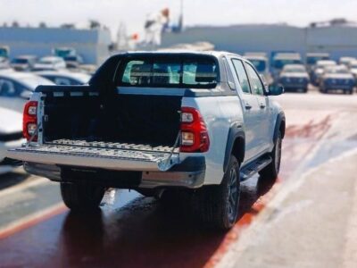 2025 Toyota Hilux Adventure 4.0-liter V6 Petrol Engine White Black Pickup Truck GCC Specs