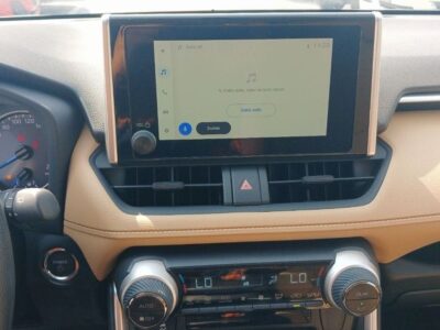 2025 Toyota RAV 4 2.5 Litres 4-Cylinder Inline-4 Hybrid Engine White Tan SUV Automatic GCC