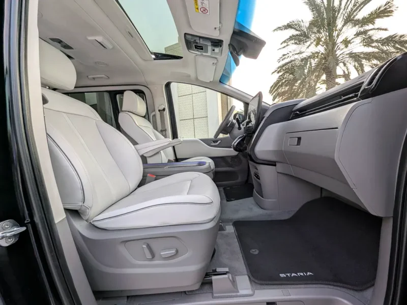 2022 Hyundai Staria Luxury 2.2 Litres 4 Cylinders DIESEL Engine Black Beige Van