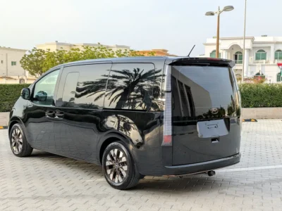 2022 Hyundai Staria Luxury 2.2 Litres 4 Cylinders DIESEL Engine Black Beige Van