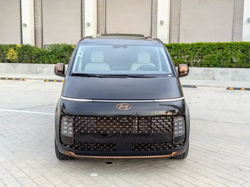 2022 Hyundai Staria Luxury 2.2 Litres 4 Cylinders DIESEL Engine Black Beige Van