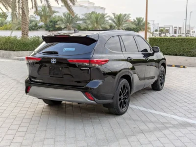 2021 Toyota Highlander VXR 4 Cylinder Hybrid Engine Black Beige SUV Automatic GCC