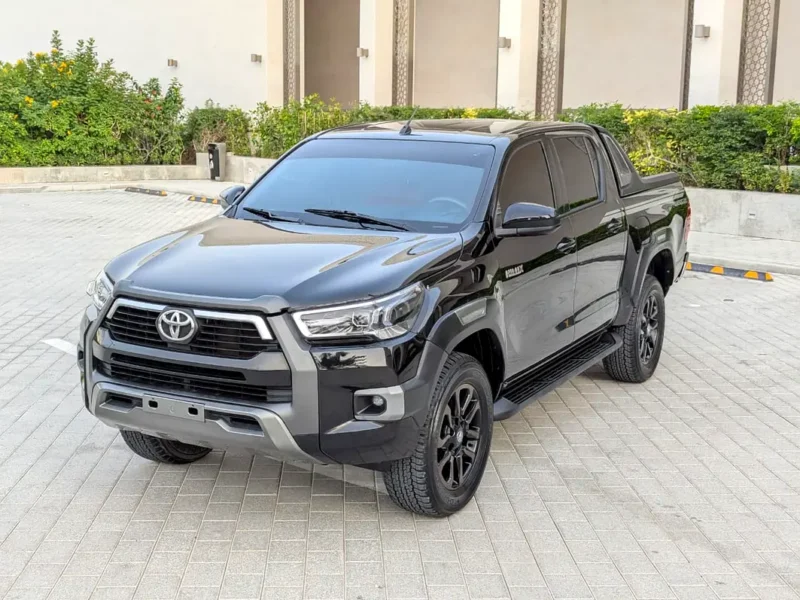 2022 Toyota Hilux Adventure Facelifted 2026 2.7L V4 Petrol Engine Black Red Pickup