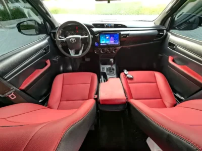 2022 Toyota Hilux Adventure Facelifted 2026 2.7L V4 Petrol Engine Black Red Pickup