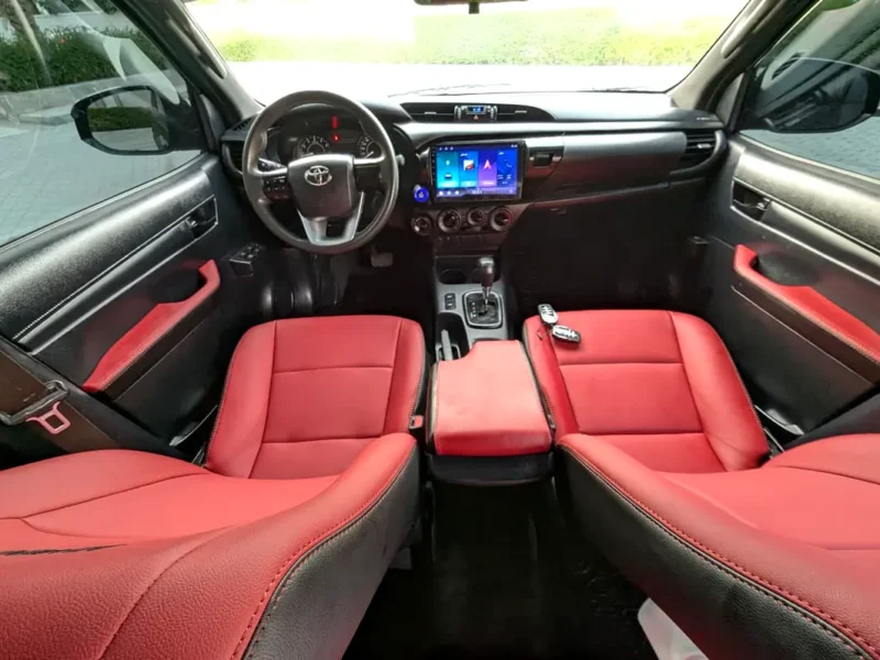 2022 Toyota Hilux Adventure Facelifted 2026 2.7L V4 Petrol Engine Black Red Pickup