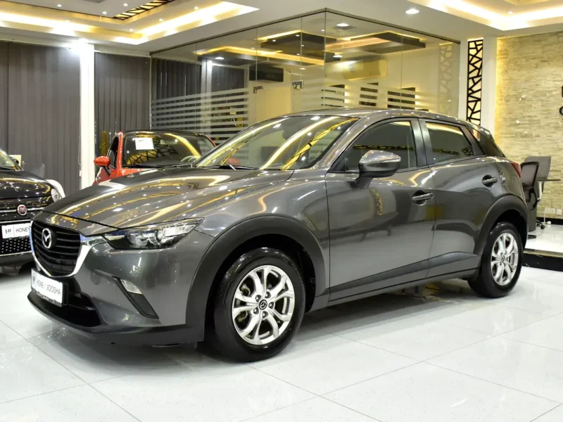 2018 Mazda CX-3 Comfort 2.0-liter 4 Cylinder Petrol Engine Grey Black Crossover GCC