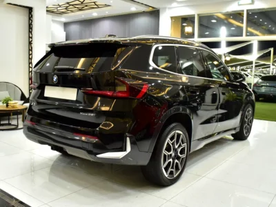 2025 BMW X1 xDrive28i 2.0-liter turbocharged 4-cylinder Engine Black Crossover