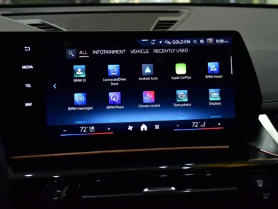 2025 BMW X1 xDrive28i 2.0-liter turbocharged 4-cylinder Engine Black Crossover